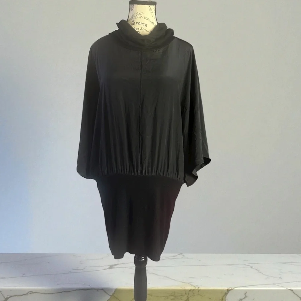 Lola & Sophie Oversized Cowl Neck Dress - Picture 2 of 8